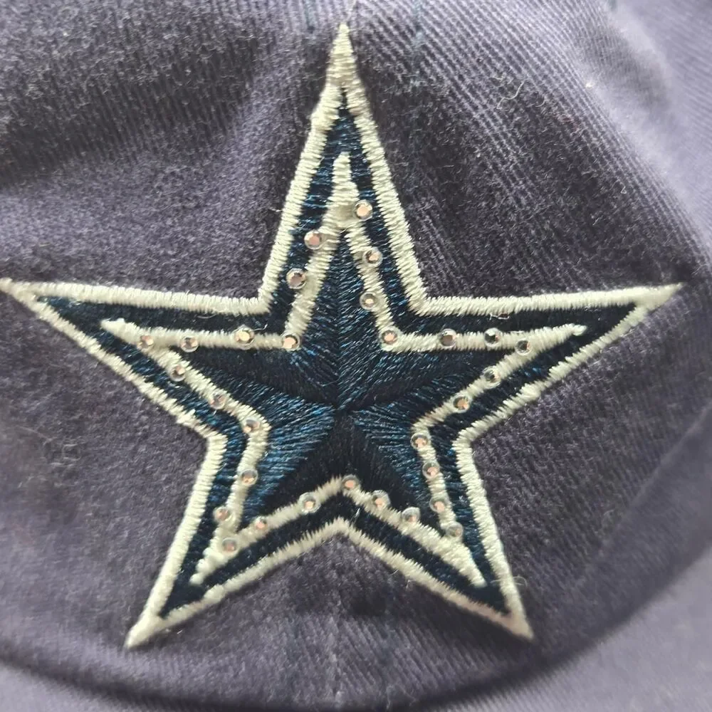 Nfl Dallas Cowboys Women's Navy Hat (BR)